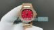 GR Factory Replica Patek Philippe Nautilus Roselend Blue Dial Quartz Diamond Ladies Watch (9)_th.jpg